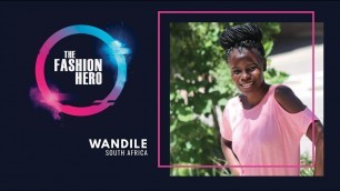 'Wandile Ngwane, possible contestant for The Fashion Hero TV Series Season 2'