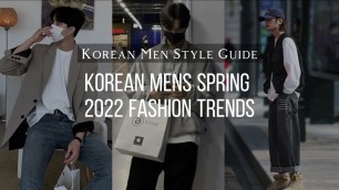 'Korean Mens Fall 2022 Fashion Trends | Korean Men Style Guide'