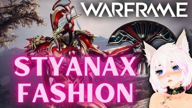 'Warframe Styanax Void Shell Fashion Frame Iron Man'