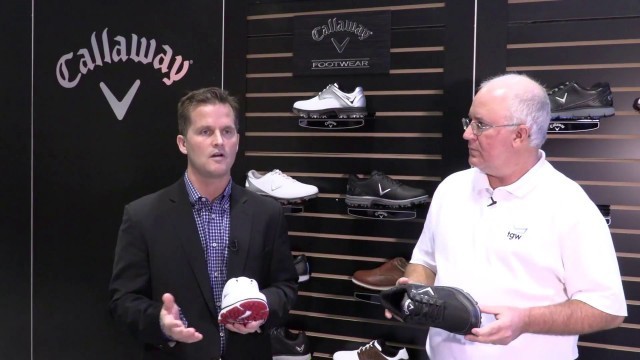 'Callaway Mens Balboa Vent Spikeless Golf Shoes at the 2017 PGA Show'