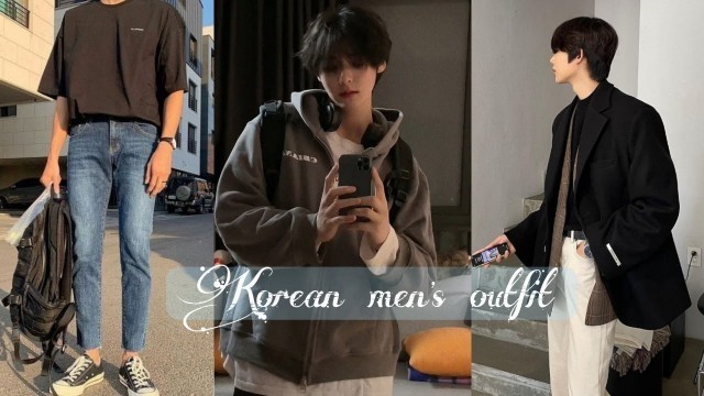 'Korean Outfit Ideas for Men | 2023'