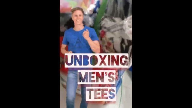 'UNBOXING BALE MENS TSHIRT/MIXED JAPAN KOREA USA TEES'