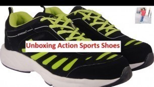 'Unboxing   Action Men Sports Shoes India 2017'