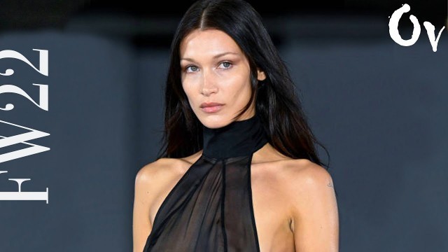 'Bella Hadid I Fall Winter 2022 I Runway Compilation'