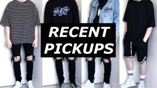 'RECENT PICKUPS | Korean Clothing Burj Surtr, KENZO, Summit | Mens  Streetwear Haul | Gallucks'