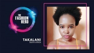 'Takalani Neluhen, possible contestant for The Fashion Hero TV Series'