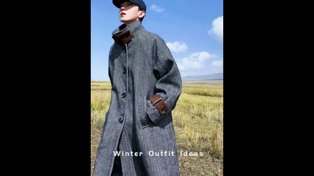 'Korean Men\'s Winter Outfit Ideas 2022 #fashion #menstyle #korean #mensfashion'