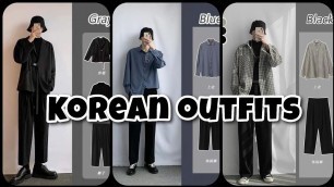 'Korean outfits for Men (2022) PT 2. Finding your asian streetstyle. #koreanoutfits #asianstyle'