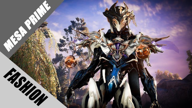 'Warframe | Fashion Frame | Mesa Prime : Bullet Storm'