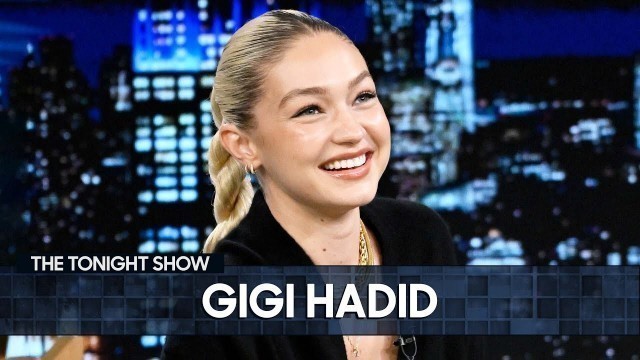 'Gigi Hadid Loves Hanging Out with Karaoke Legend Serena Williams | The Tonight Show'