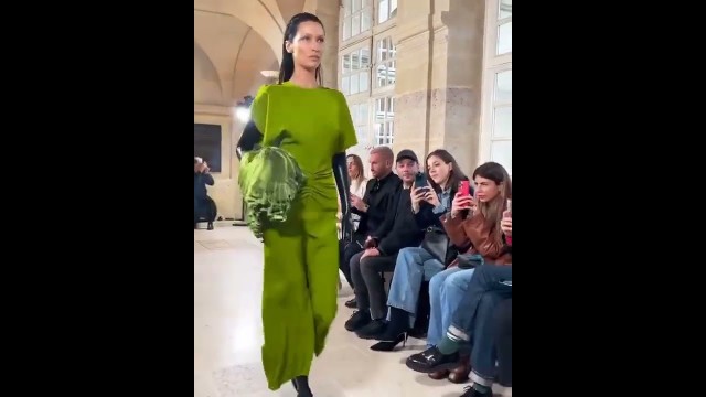 'Bella Hadid walks Runway at Victoria Beckham Spring Summer\'23 fashion Show'