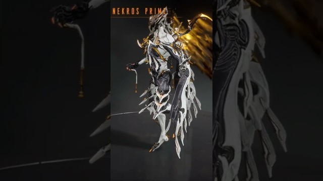 'Nekros Prime Fashion #warframe #fashionframe #Fashion #Frame #nekros #nekrosprime'