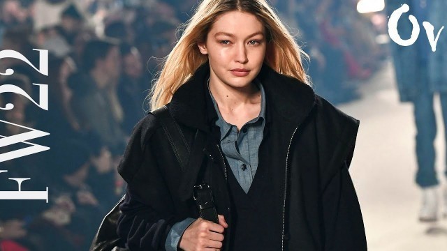 'Gigi Hadid I Fall Winter 2022 I Runway Compilation'