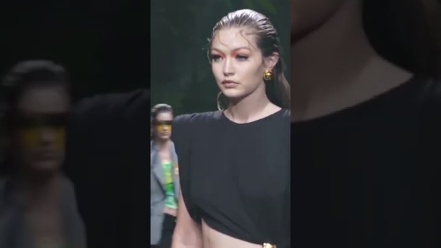 'Gigi and Bella Hadid\'s most extreme runway looks #shorts'