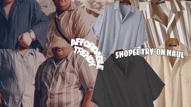 'TRENDY, AFFORDABLE CLOTHING FOR MENS FASHION TRY-ON HAUL|PLUS SIZE MEN INCERUN| PHILIPPINES'