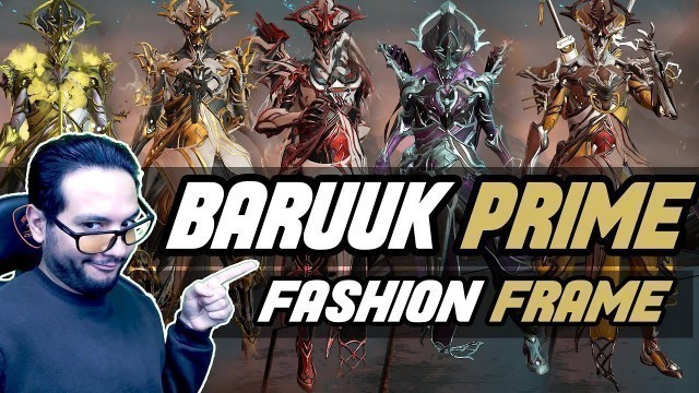 'Baruuk Prime Fashion Frame | The Warframe Monk @Warframe'