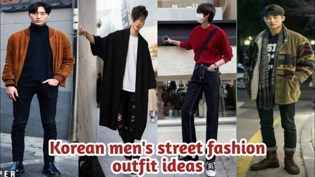 'korean mens street fashion outfit ideas || Latest collection of 2022'