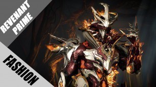 'Warframe | Fashion Frame | Revenant Prime : Fiend\'s Fire'