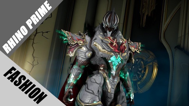 'Warframe | Fashion Frame | Rhino Prime : Possessed Armor'