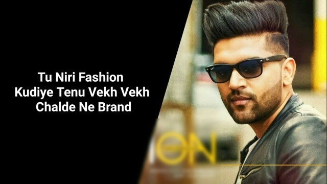 'Fashion ( LYRICS ) | Guru Randhawa'