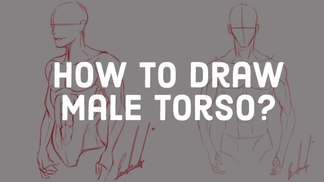 'How to draw male upper body,#drawingtutorial #drawingclass'