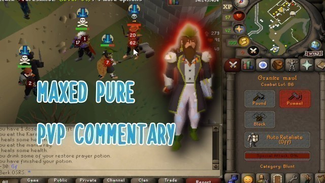 'OSRS Maxed Pure PvP Pk Commentary | Fashionscape Pking ( Giveaway in description )'