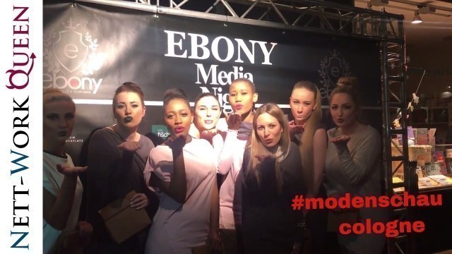 'Köln Ebony Night Modenschau Madlchen Mode Fashion Club Cologne Beauty'