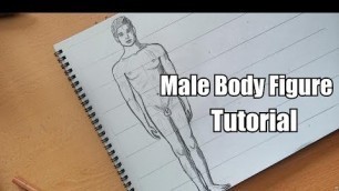 'How to Draw Male Body Figure Tutorial'