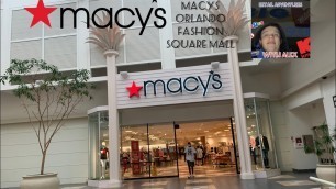 'Macys Orlando Fashion Square Orlando FL [ a nice Macys in a dead mall] [ rumored to close soon'