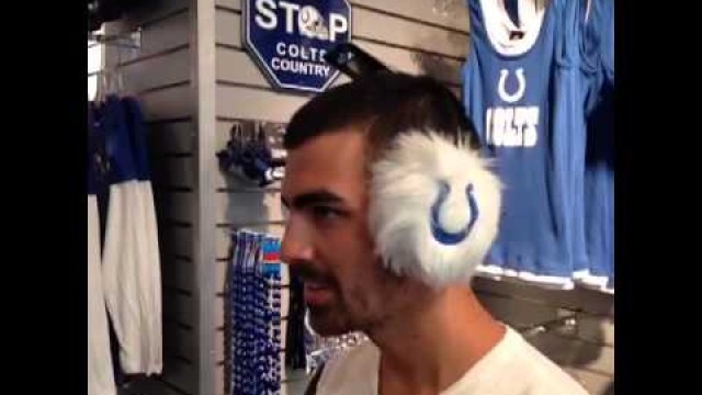 'Joe Jonas - Colts fashion 101 via Vine'