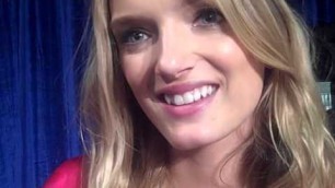 'Interview with supermodel Lily Donaldson backstage - Victoria\'s Secret Fashion Show'