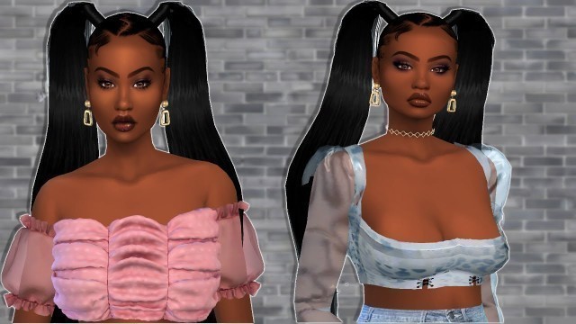 'Fashion Nova Model | THE SIMS 4 CREATE A SIM + CC LINKS'