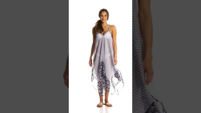 'Jessica Simpson Vine About It Chiffon Cover Up | SwimOutlet.com'