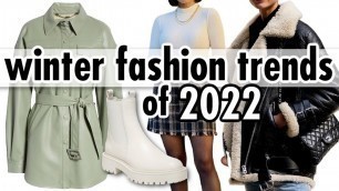 '10 Best *WEARABLE* Winter Fashion Trends for 2022!'