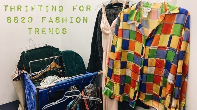 'THRIFTING FOR SPRING AND SUMMER 2020 FASHION TRENDS TO RESELL ON POSHMARK AND DEPOP'