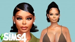 'Sims 4 CAS | Laurel Maldonado ( Fashion Nova Model Look Alike) + CC Folder & Sim Download'