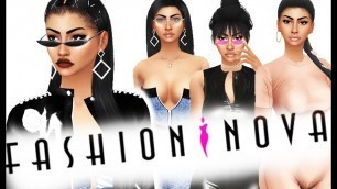 'Sims 4 CAS || FASHION NOVA COLLECTION + CC Links!'