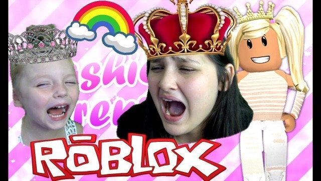 'ROBLOX FASHION FRENZY! DRESS UP fashion Show!! The TOYTASTIC Sisters Let\'s Play Online Roblox'