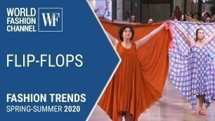 'Flip-flops Fashion trends spring-summer 2020'