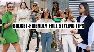 'Fall Fashion Secrets You NEED To Know | 2022 Fall Fashion Trends'