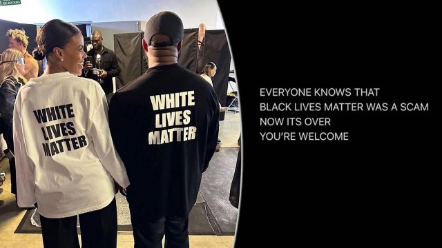 'Kanye West Just CALLED BLM a Scam After Yeezy Paris Fashion Show'