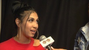 'Queen Naija exclusive interview at Surround Sound of Fashion 2018'