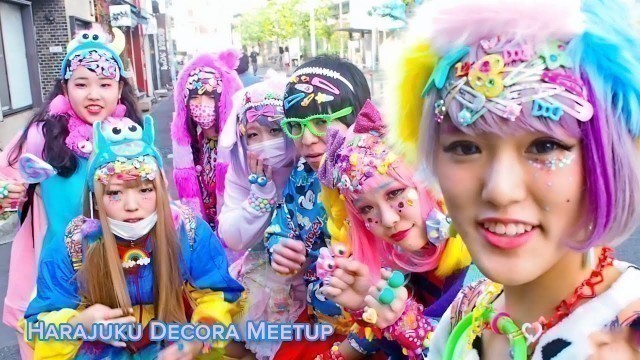 'Harajuku Decora Tutorial & Kawaii Artwork in Tokyo'