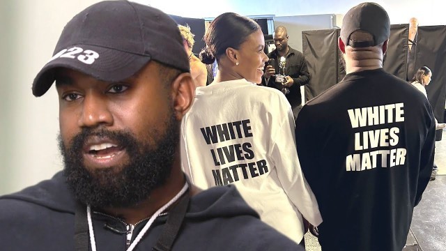 'Kanye West SLAMS the Media and Defends ‘White Lives Matter’ Shirt'