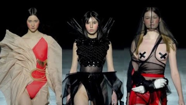 'OPEN FASHION STUDIO FW22/23 Graduate Show Ukrainian Fashion Week in 4K'