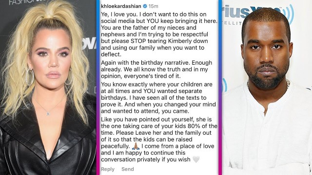 'Khloé Kardashian FED UP With Kanye West\'s Attacks on Kim'