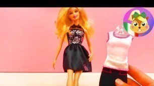 'Barbie Glitter Fashion - Come si decora il vestito di Barbie? Design Demo'