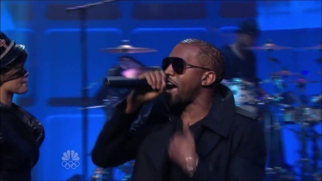 'Jay Z & Kanye West ft. Rihanna - Run This Town (Tonight Show with Jay Leno)'