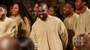 'Surprise! Kanye West Brings Sunday Service To Paris Fashion Week'