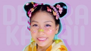 'Kawaii Decora Style  ♡ MAKEOVER | Youli'